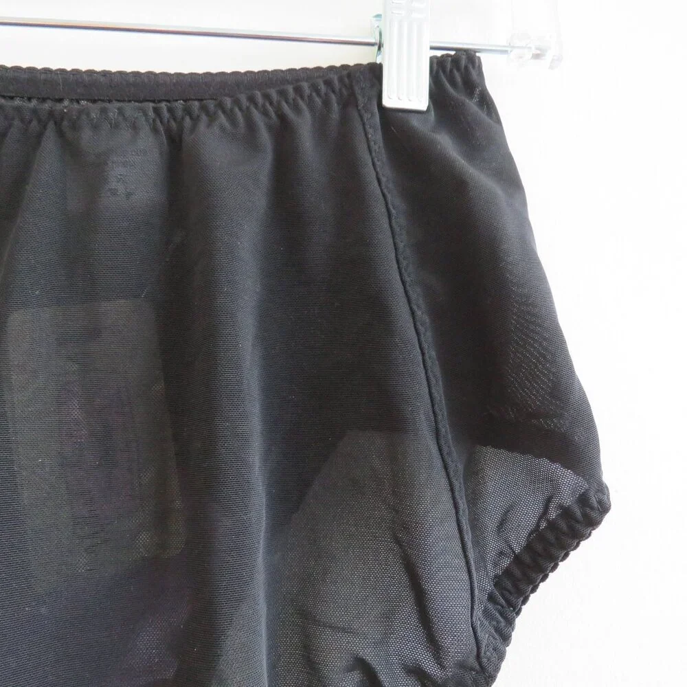 WHAT KATIE DID Betty Lavender Lace High Waisted Black Knickers 1950s Pinup NWT - Picture 8 of 13